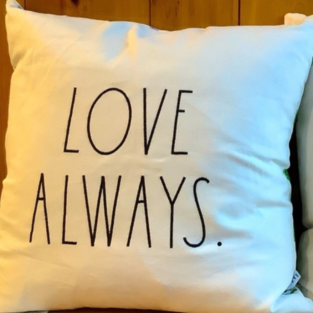 Rae Dunn Love Always Pillow